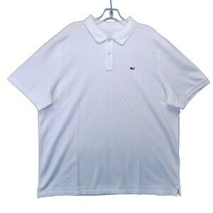 Vineyard Vines Men's White XL Heritage Polo 🐋✨